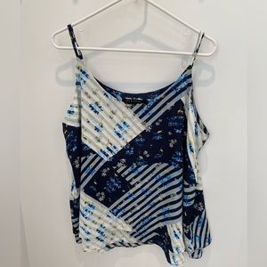 Zac & Rachel Spaghetti Strap Tank Top Blouse Size XL
